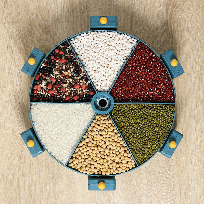 Grain Dispenser Compartments Dry Food