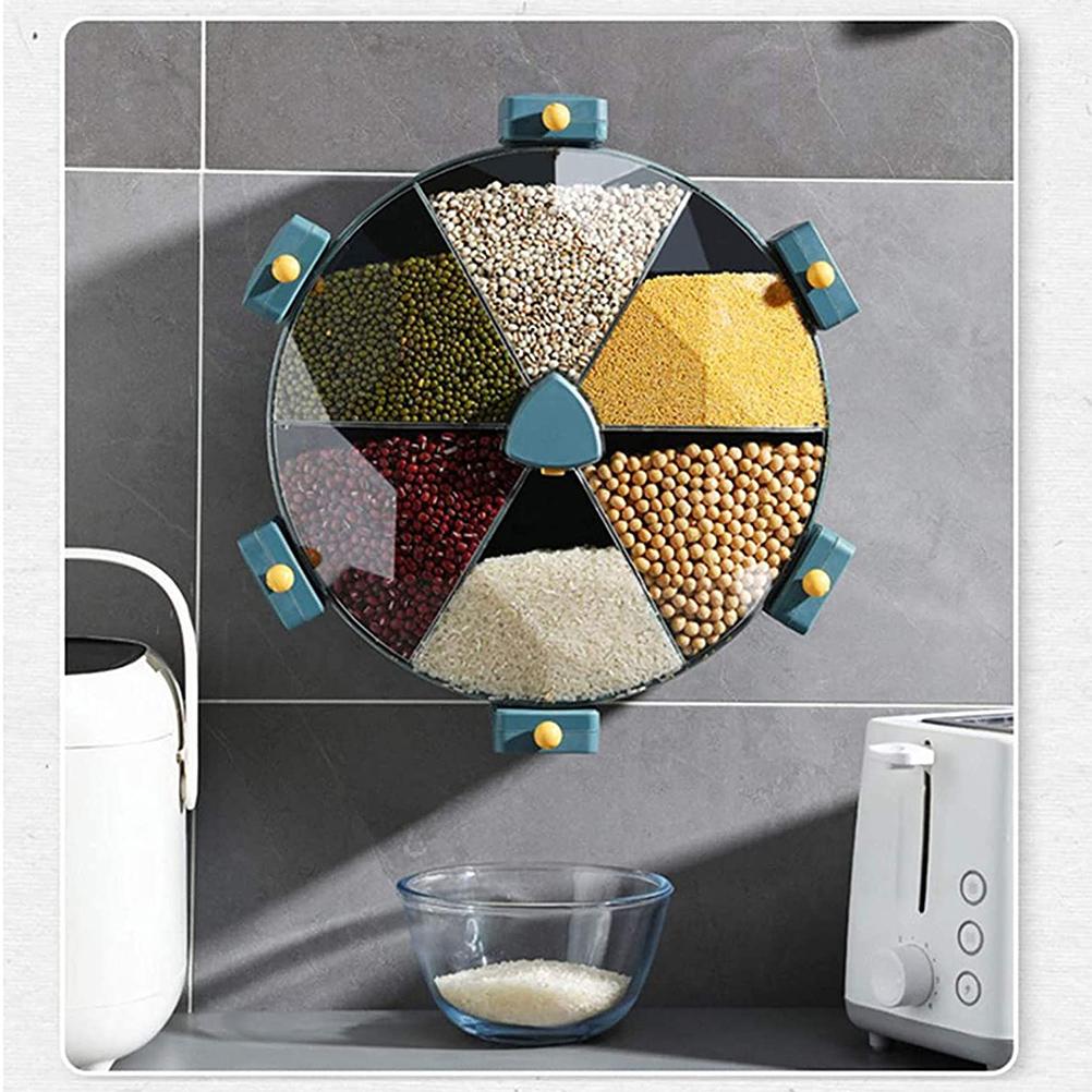 Grain Dispenser Compartments Dry Food