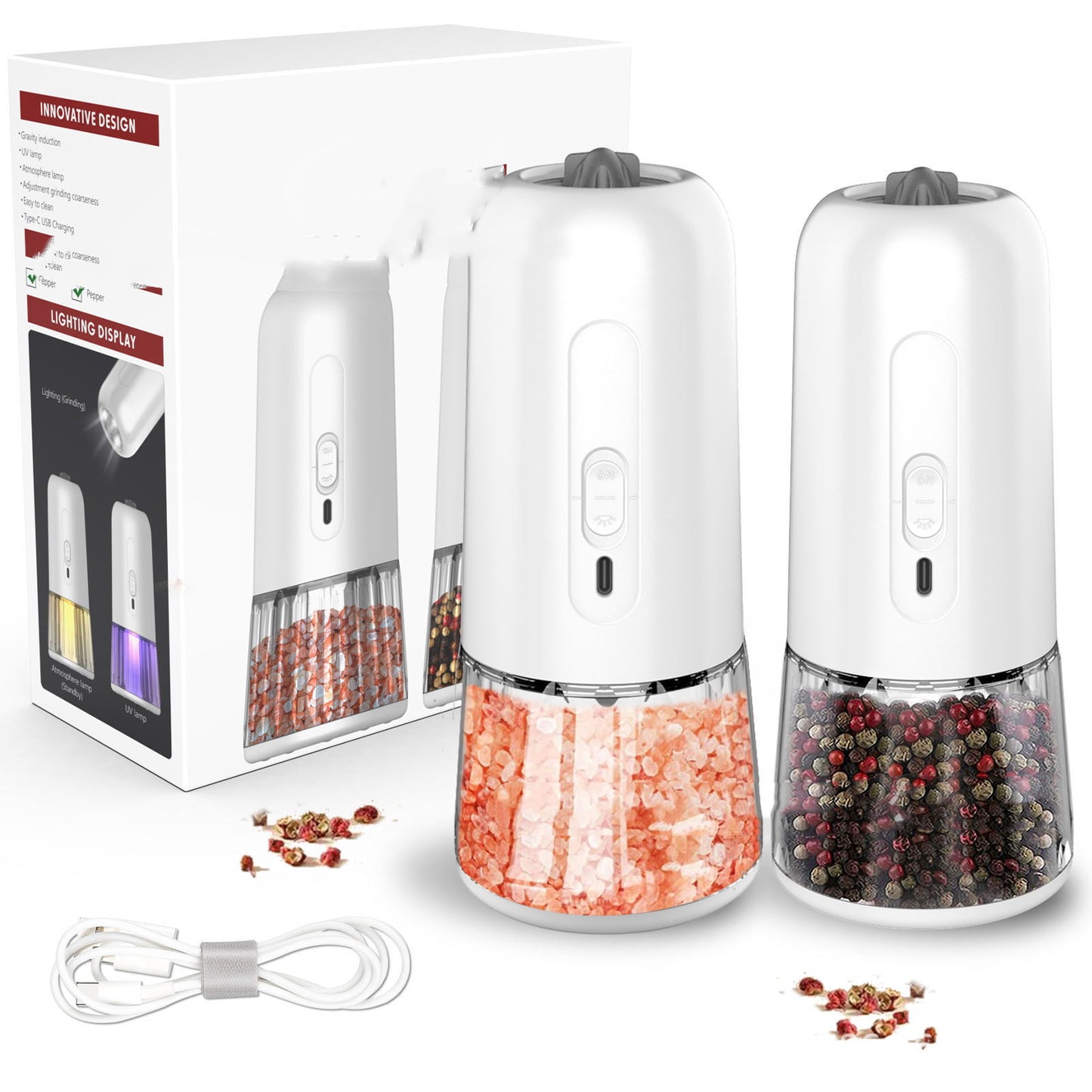 Electric Salt And Pepper Grinder