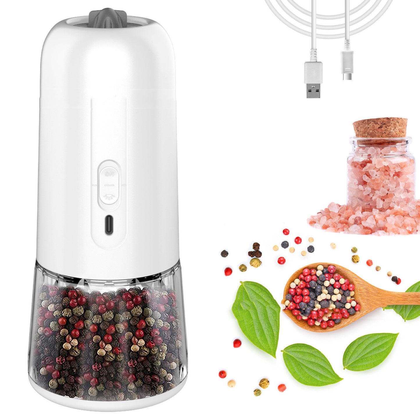 Electric Salt And Pepper Grinder